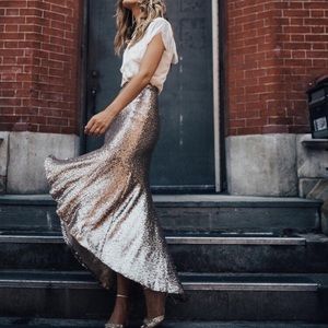 BHLDN Cosmos Skirt